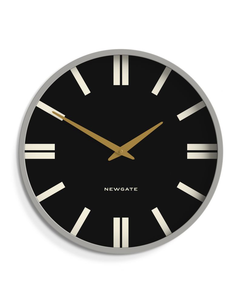 Horloge murale Universal Gris