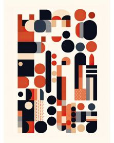 Poster Modern Abstract 10 (30x40 cm) - Hartman AI