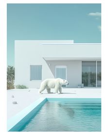 Affiche - Urban Zoo 02 (30x40 cm) - Hartman AI