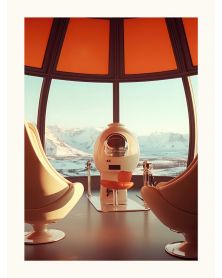 Poster - Retro Future 04 (30x40 cm) - Hartman AI