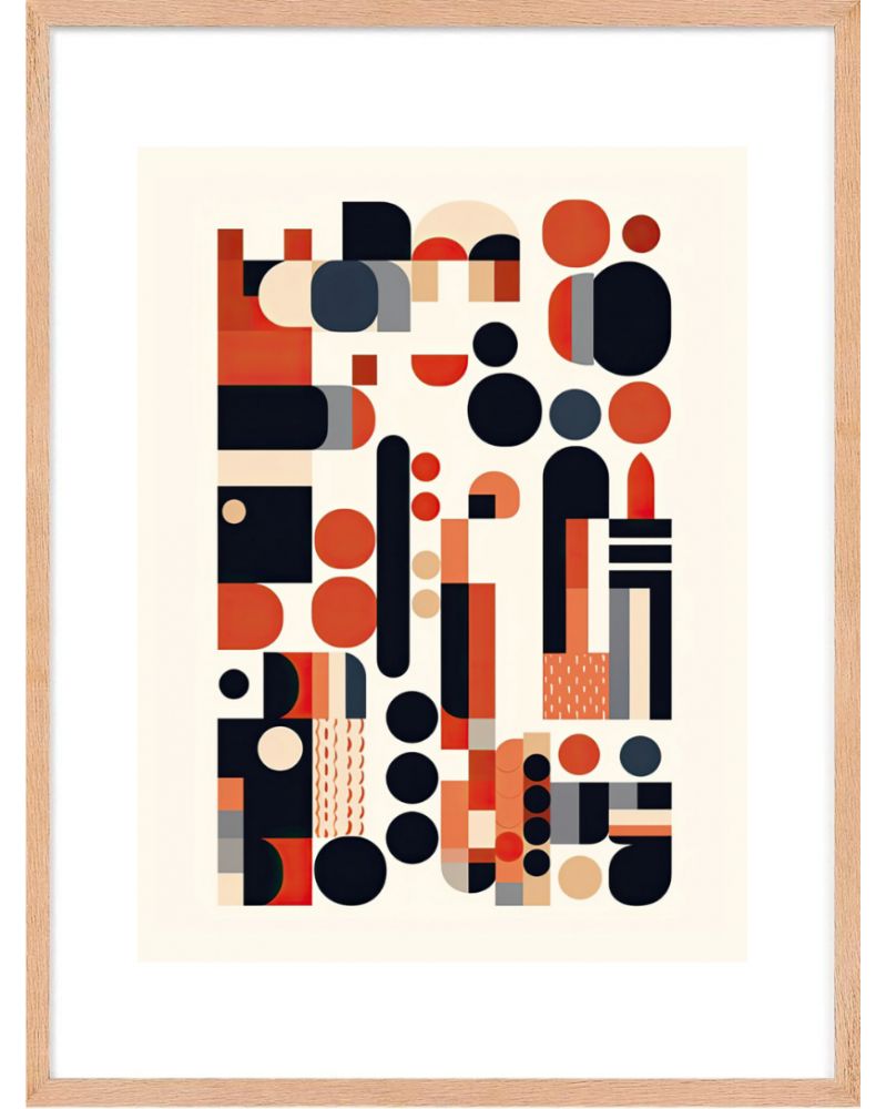 Poster Modern Abstract 10 (30x40 cm) - Hartman AI