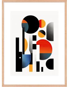 Poster - Modern Abstract 07 (30x40 cm) - Hartman AI