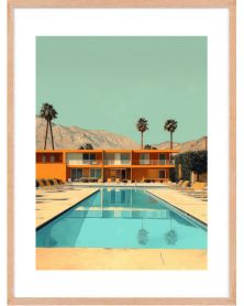 Affiche - Villa California 05 (50x70 cm) - Hartman AI